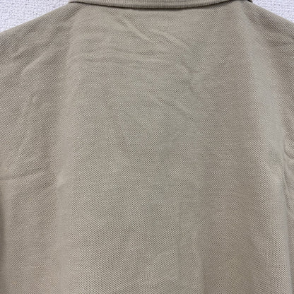 LACOSTE　ラコステ　半袖ポロシャツ　ベージュ　42サイズ