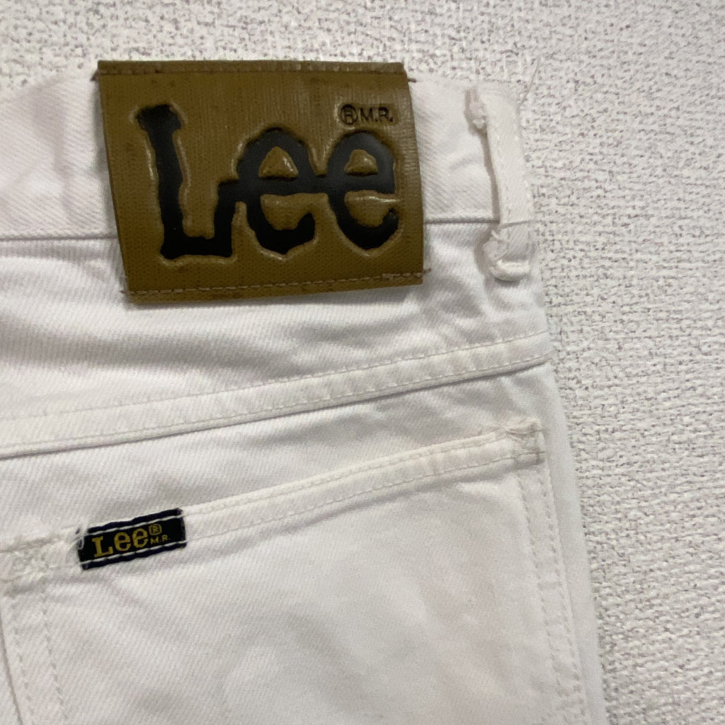 Lee　リー　デニムパンツ/ジーンズ　ジップフライ　白　ホワイト　W30サイズ