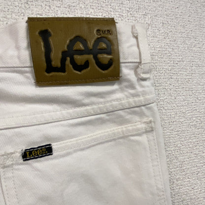 Lee　リー　デニムパンツ/ジーンズ　ジップフライ　白　ホワイト　W30サイズ