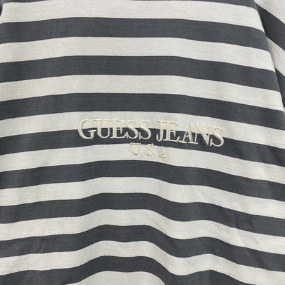 ～90s　GUESS JEANS　ゲスジーンズ　GEORGES MARCIANO　半袖Tシャツ　ボーダー　Sサイズ