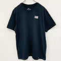 古着 used　ナイキ　半袖プリントTシャツ　ワンポイント　国旗　アメリカ　黒　ブラック　クルーネック　Lサイズ