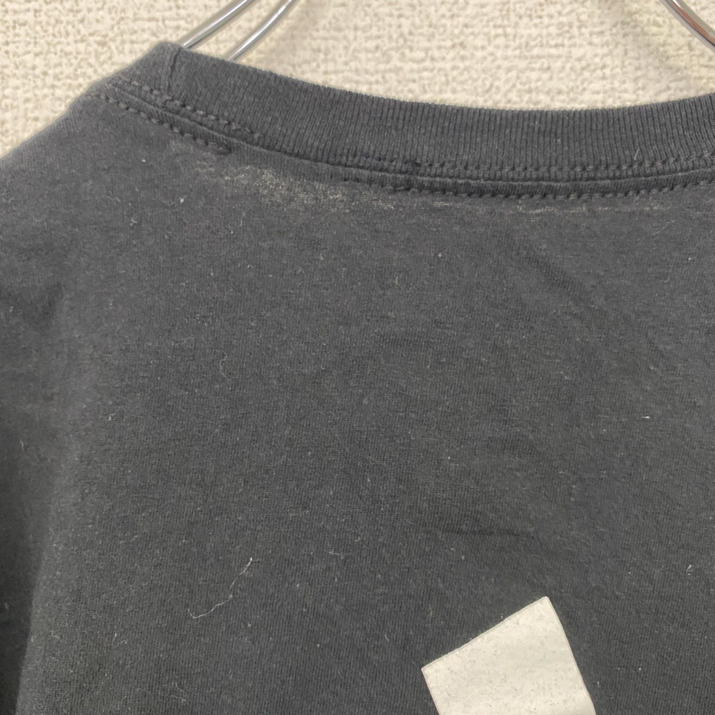 古着 used　adidas アディダス　半袖プリントTシャツ　サッカー　クルーネック　カジュアルデザイン　黒　Mサイズ