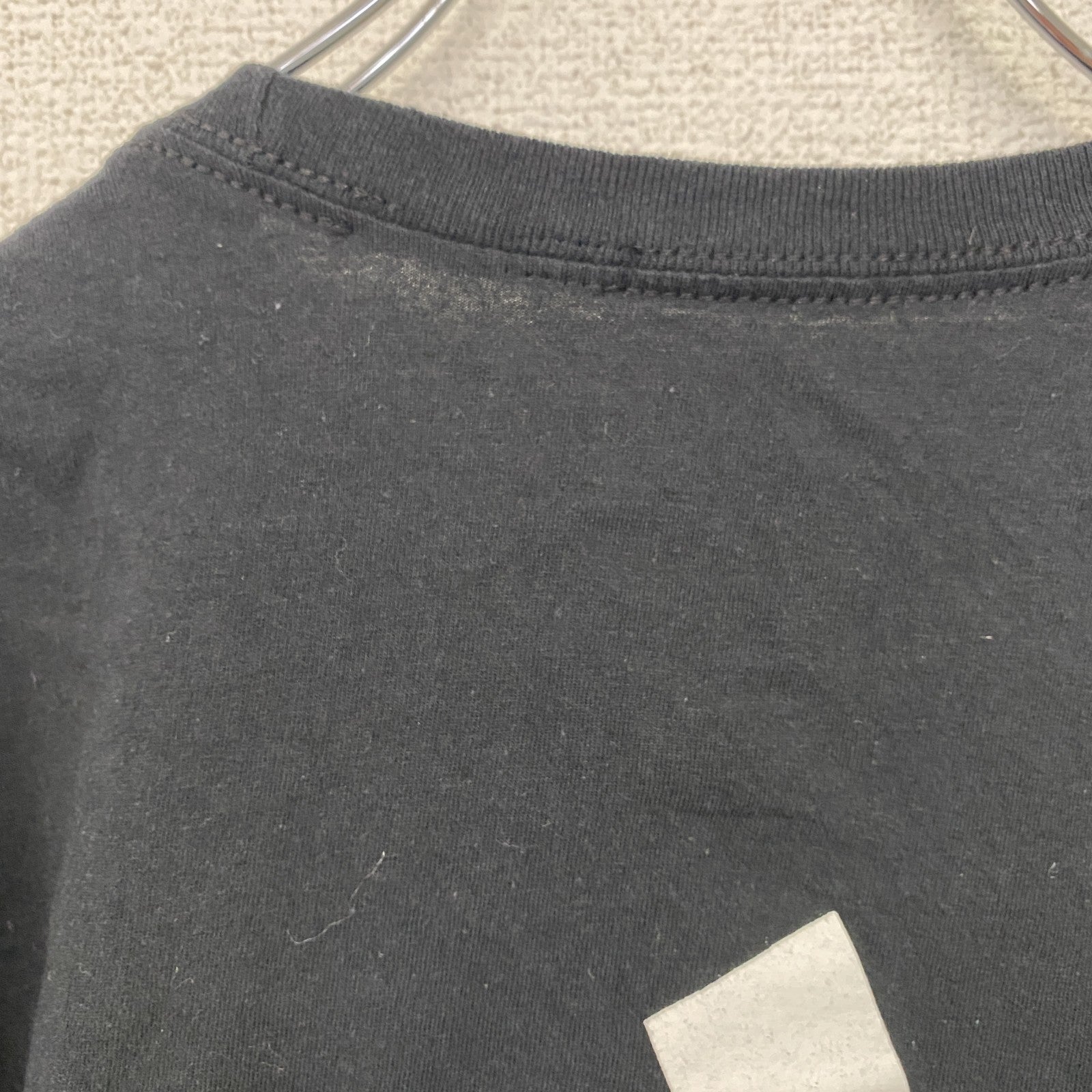 古着 used　adidas アディダス　半袖プリントTシャツ　サッカー　クルーネック　カジュアルデザイン　黒　Mサイズ