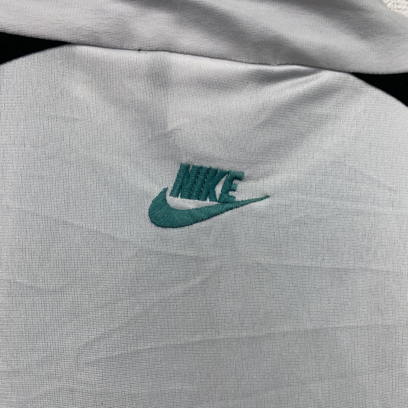 ～90s　NIKE　ナイキ　トラックジャケット/ジャージ　ヴィンテージ　銀タグ　マルチカラー　白　ホワイト　Sサイズ