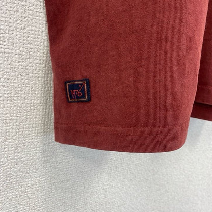 古着 used　半袖アニマルプリントTシャツ　ミニチュアダックスフンド　犬　赤茶色　レッドブラウン　レトロデザイン　XLサイズ