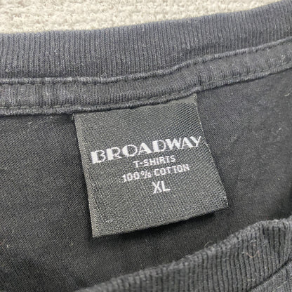 BROADWAY　ブロードウェイ　シンプソンズ　半袖プリントTシャツ　黒　ブラック　XLサイズ