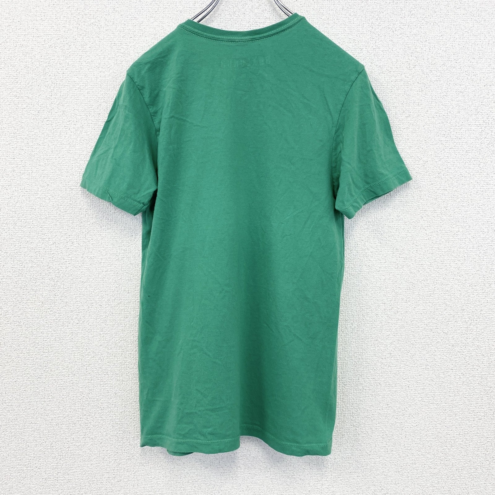古着 used　ボックスランチ　半袖アニメプリントTシャツ　緑谷出久　クルーネック　緑　カジュアルデザイン　Sサイズ