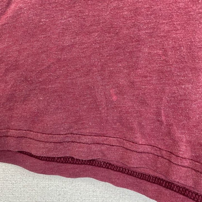 古着 used　半袖アニマルプリントTシャツ　虎　タイガー　赤　レッド　クルーネック　レトロデザイン　Mサイズ