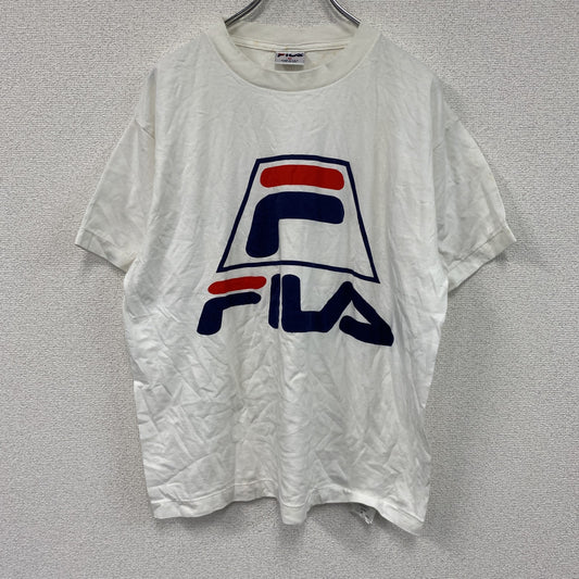 90s　FILA　フィラ　半袖Tシャツ　ヴィンテージ　白　ホワイト　Mサイズ