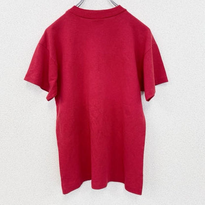 古着 used　半袖プリントTシャツ　レッドウィングス　アイスホッケー　赤　レッド　シングルステッチ　レトロデザイン　Lサイズ