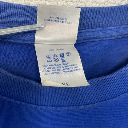 United Athle　半袖プリントTシャツ　青　ブルー　XLサイズ