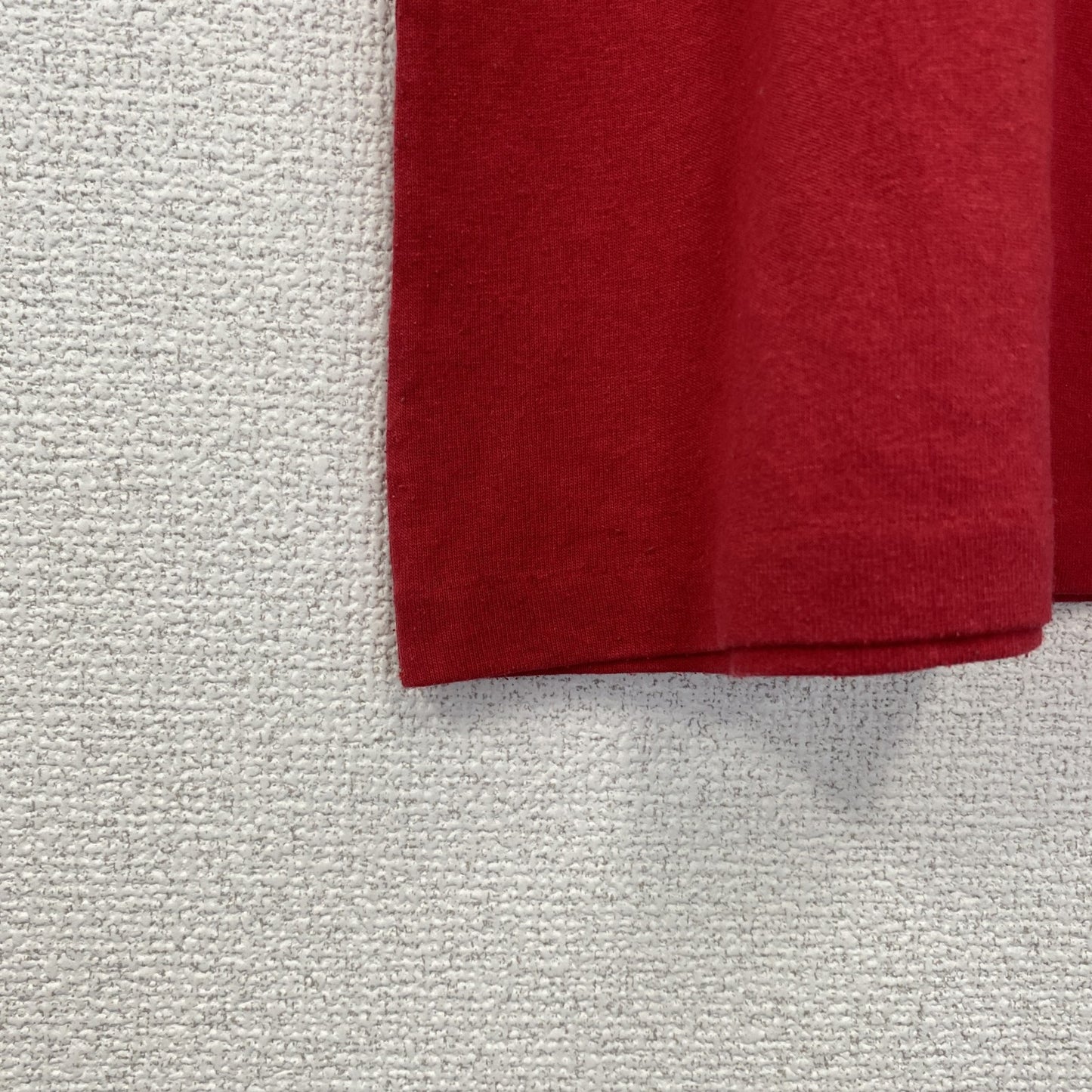 古着 used　半袖プリントTシャツ　レッドウィングス　アイスホッケー　赤　レッド　シングルステッチ　レトロデザイン　Lサイズ