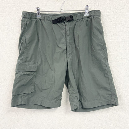 OLD UNIQLO　オールドユニクロ　ハーフナイロンパンツ/ショートパンツ　オリーブグリーン　Lサイズ