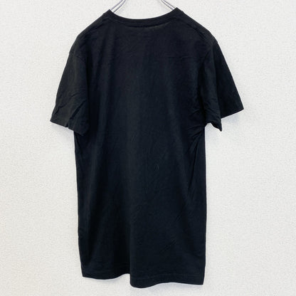 古着 used　DEMON SLAYER　半袖アニメプリントTシャツ　鬼滅の刃　クルーネック　黒　カジュアルデザイン　Mサイズ
