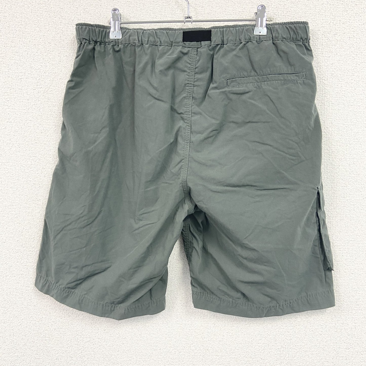 OLD UNIQLO　オールドユニクロ　ハーフナイロンパンツ/ショートパンツ　オリーブグリーン　Lサイズ