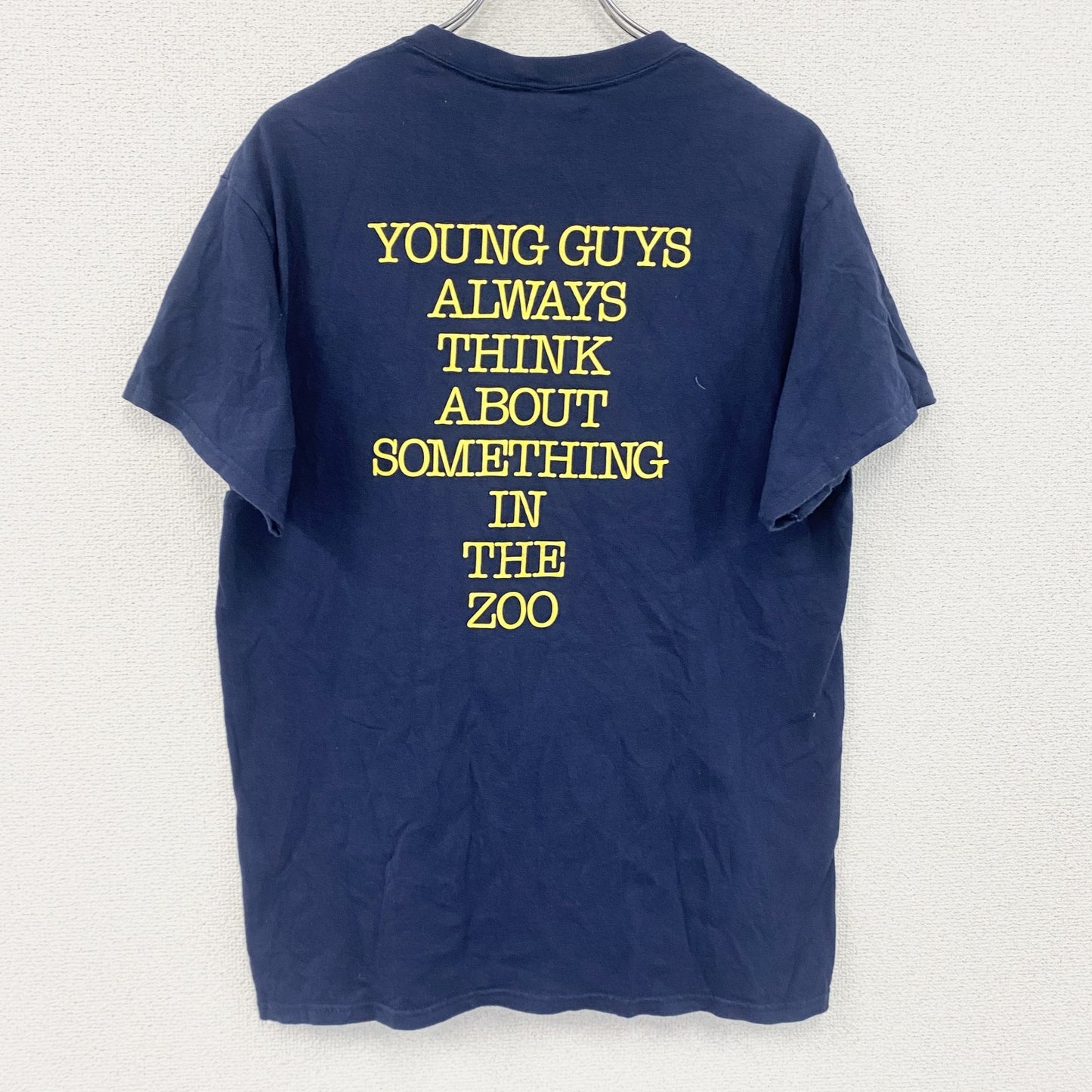 TOKYO NO.1 SOUL SET　半袖プリントTシャツ　紺　ネイビー