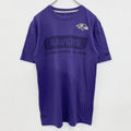 古着 used　NIKE ナイキ　半袖プリントTシャツ　NFL　アメフト　カジュアルデザイン　レトロ　紫　パープル　Sサイズ