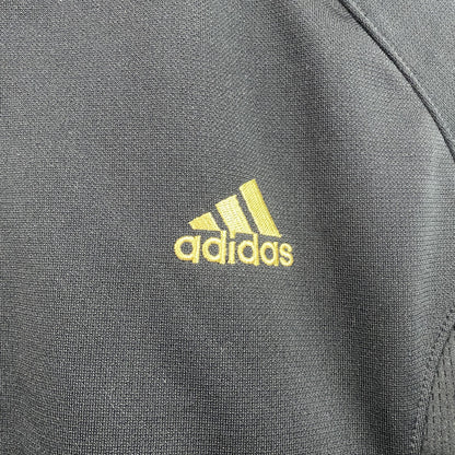 adidas　アディダス　トラックジャケット/ジャージ　黒　ブラック　Lサイズ