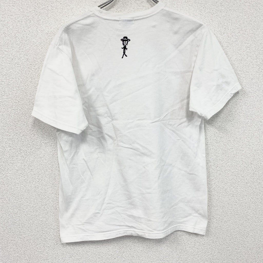 バナナTV　バナナマン　半袖プリントTシャツ　白　ホワイト　Lサイズ