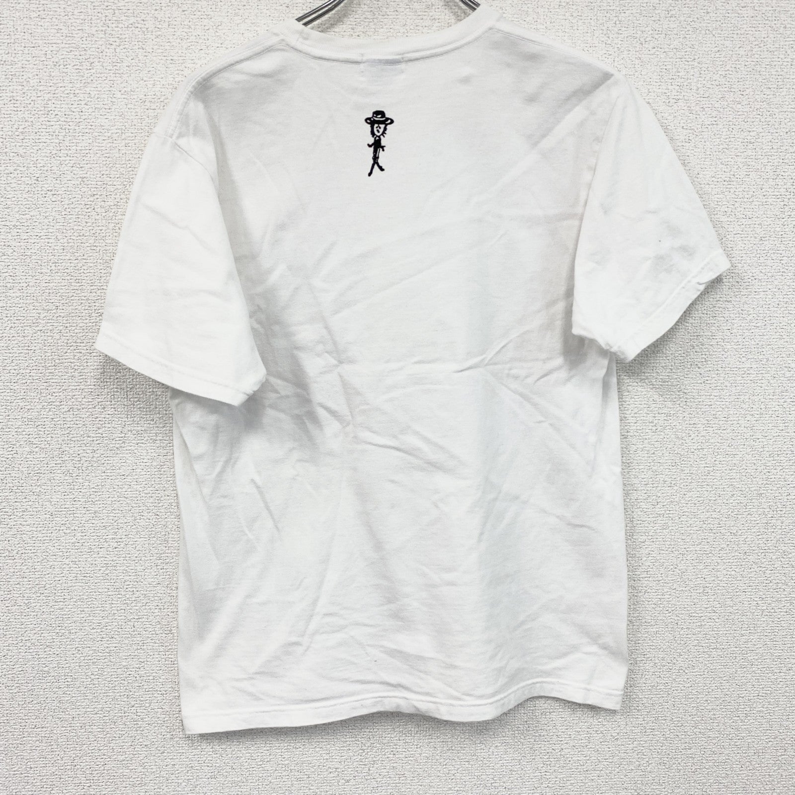 バナナTV　バナナマン　半袖プリントTシャツ　白　ホワイト　Lサイズ