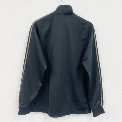 adidas　アディダス　トラックジャケット/ジャージ　黒　ブラック　Lサイズ