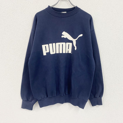 PUMA　プーマ　スウェット/トレーナー　紺　ネイビー　Lサイズ
