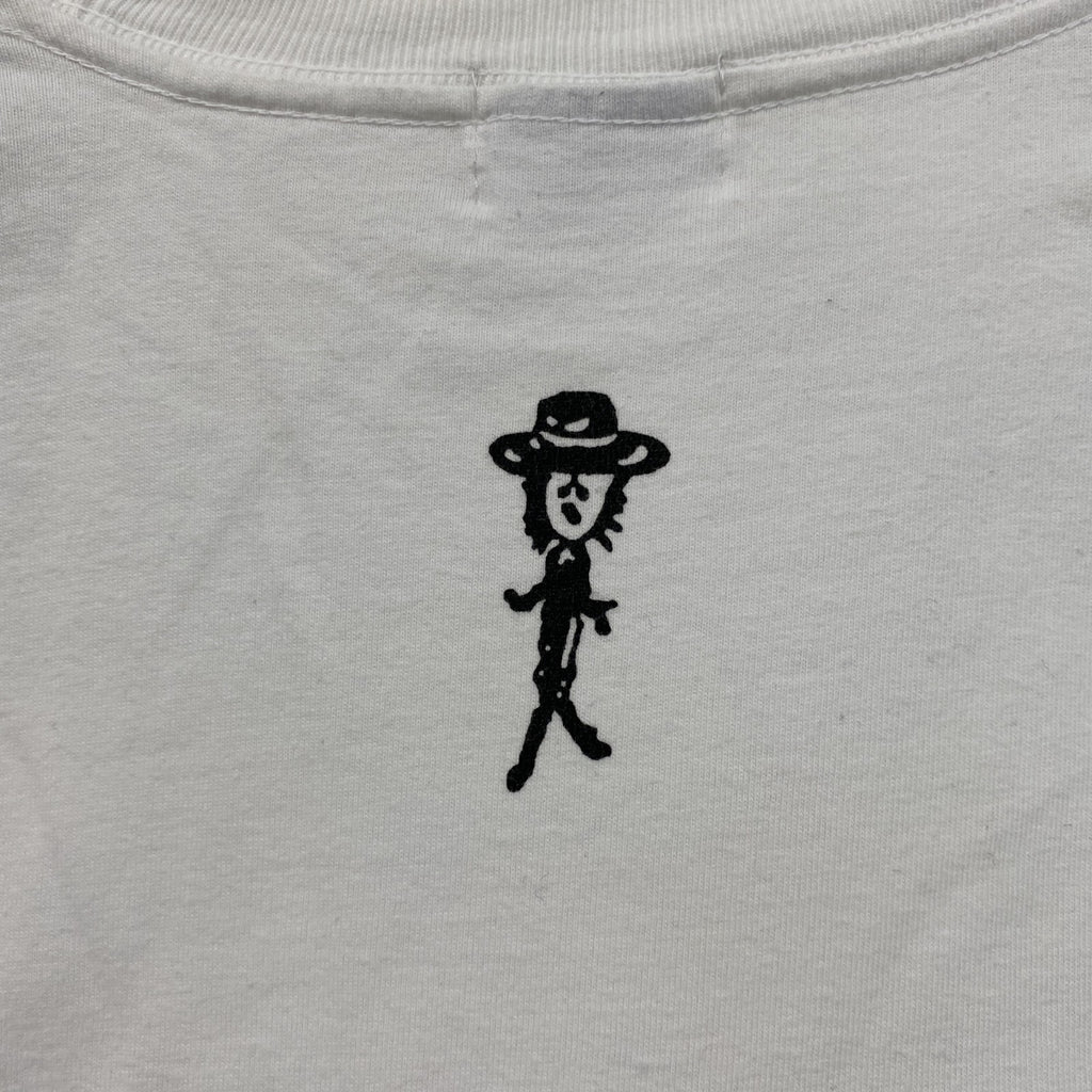 バナナTV　バナナマン　半袖プリントTシャツ　白　ホワイト　Lサイズ