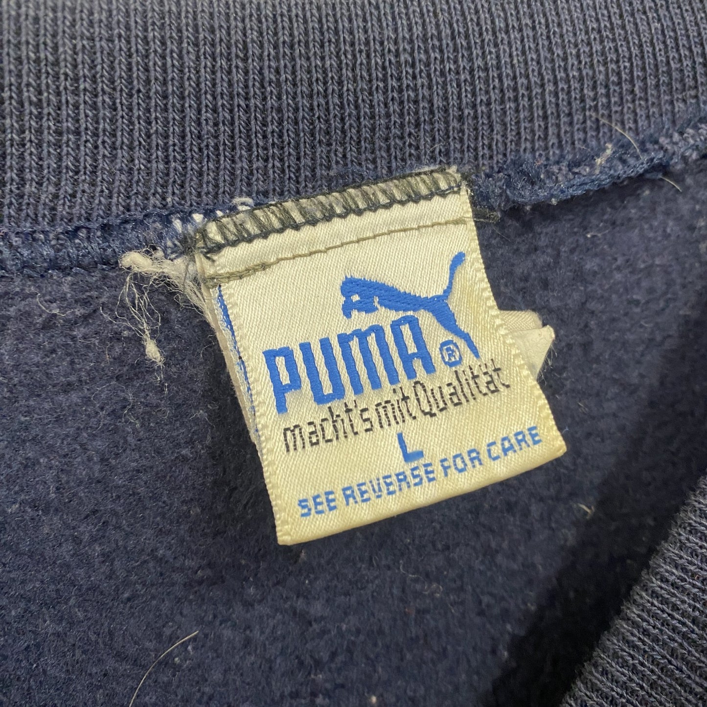 PUMA　プーマ　スウェット/トレーナー　紺　ネイビー　Lサイズ