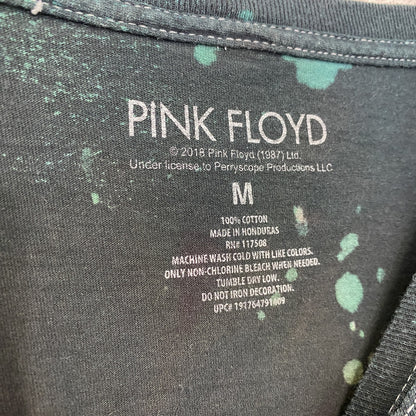 古着 used　PINK FLOYD ピンク フロイド　半袖プリントTシャツ　リメイク風デザイン　カジュアル　レトロ　Mサイズ