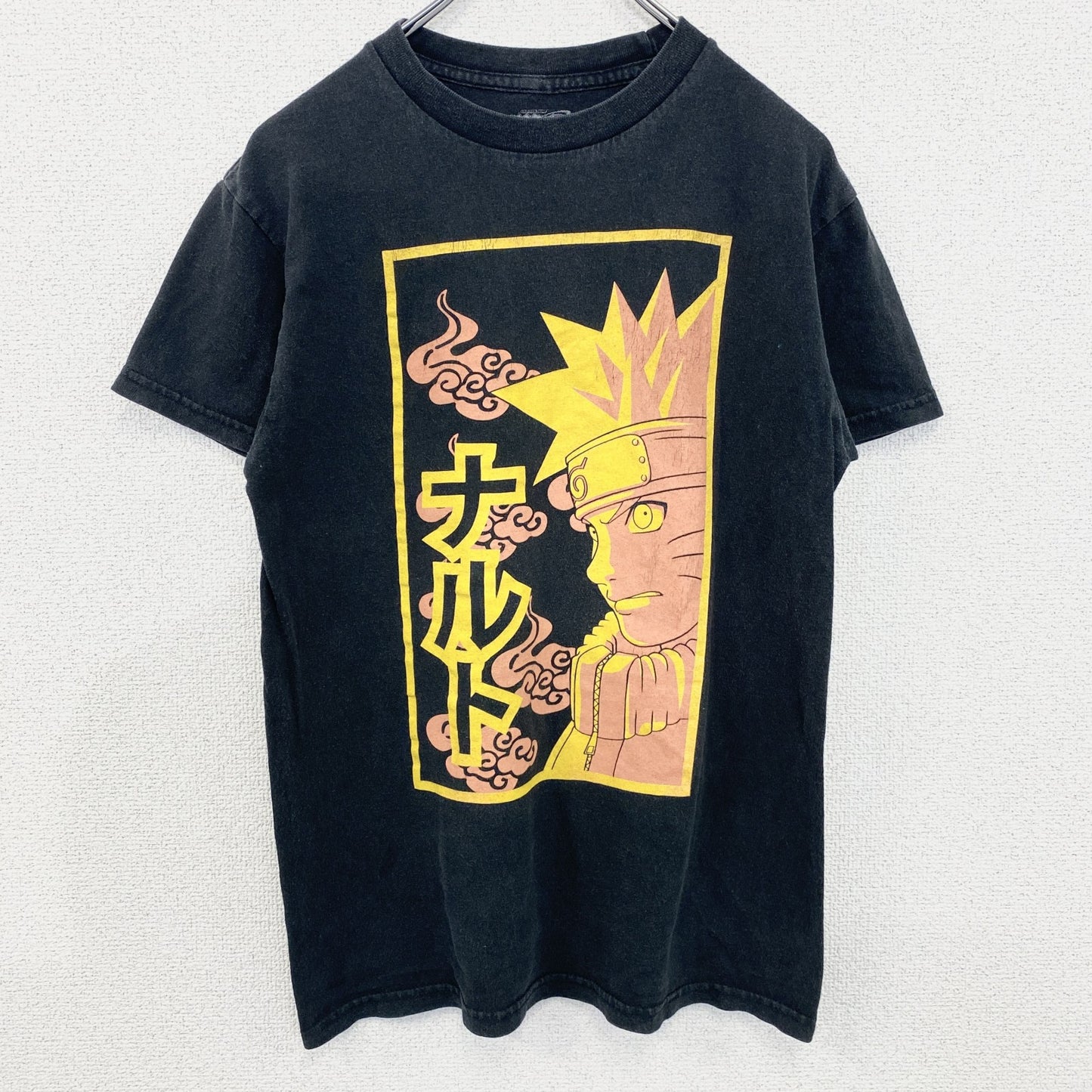 古着 used　NARUTO　ナルト　半袖オリジナルアニメプリントTシャツ　少年ジャンプ　うずまきナルト　レトロ　Sサイズ