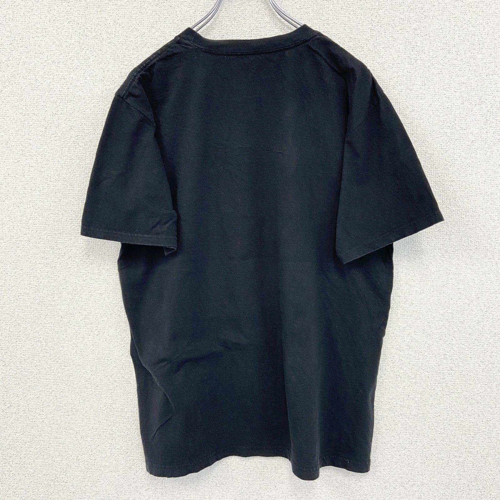 古着 used　Adidas　アディダス　ボストンブルーインズ　アイスホッケー　半袖プリントTシャツ　黒　ブラック　Lサイズ