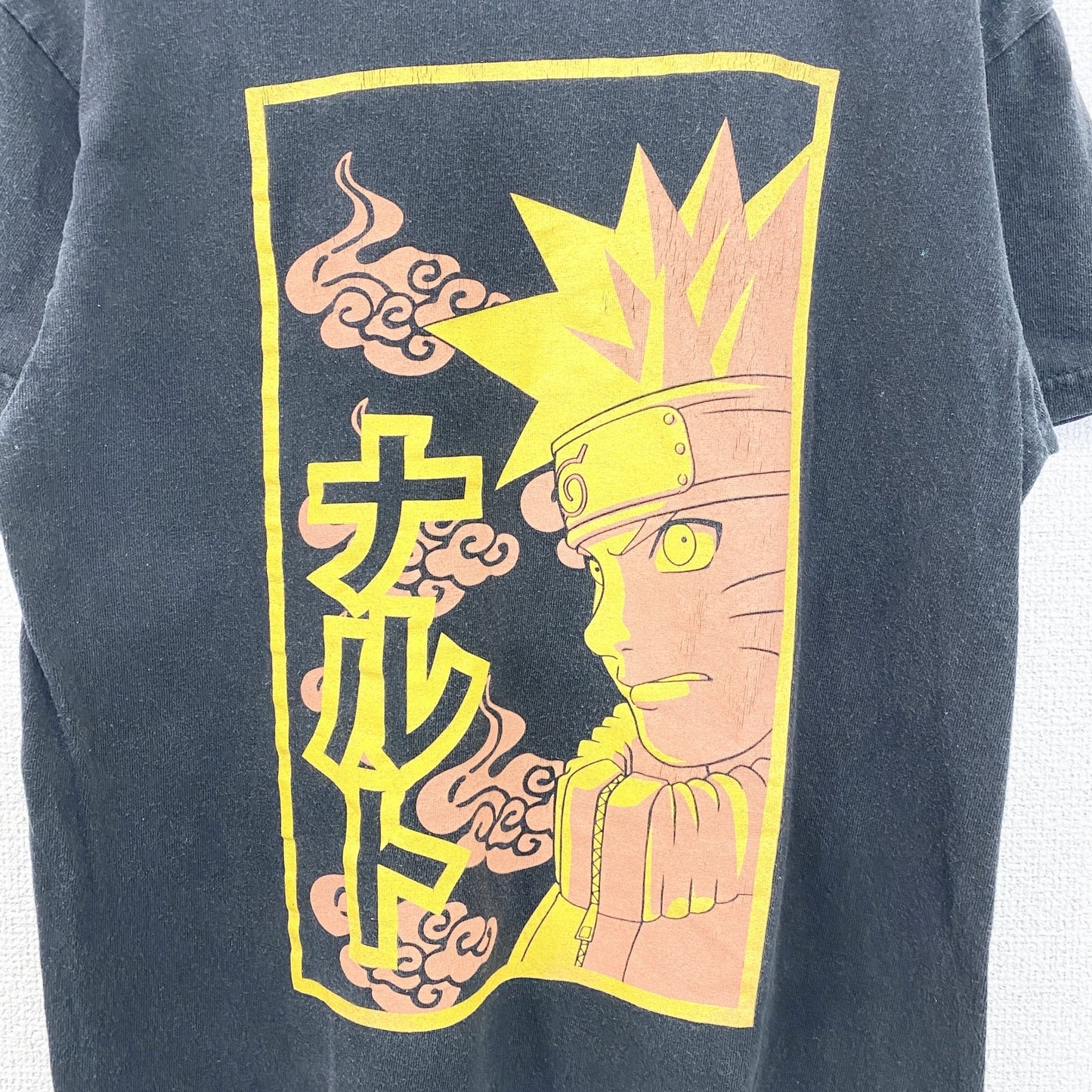 古着 used　NARUTO　ナルト　半袖オリジナルアニメプリントTシャツ　少年ジャンプ　うずまきナルト　レトロ　Sサイズ