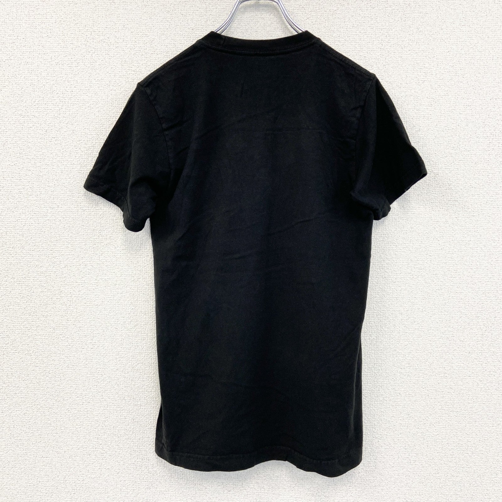 古着 used　半袖アニメプリントTシャツ　幽遊白書　黒　ブラック　定番　クルーネック　レトロデザイン　Sサイズ