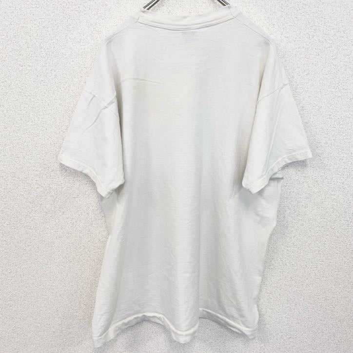 古着 used　フルーツオブザルーム　半袖アニマルプリントTシャツ　猫　キャット　シングルステッチ　XLサイズ