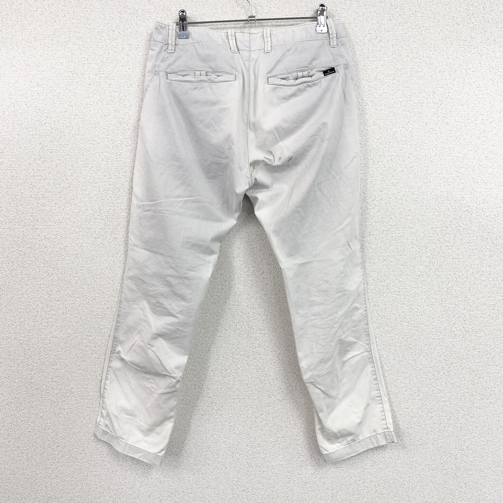 STONE ISLAND　ストーンアイランド　スキニーパンツ　ジップフライ　白　ホワイト　W29サイズ