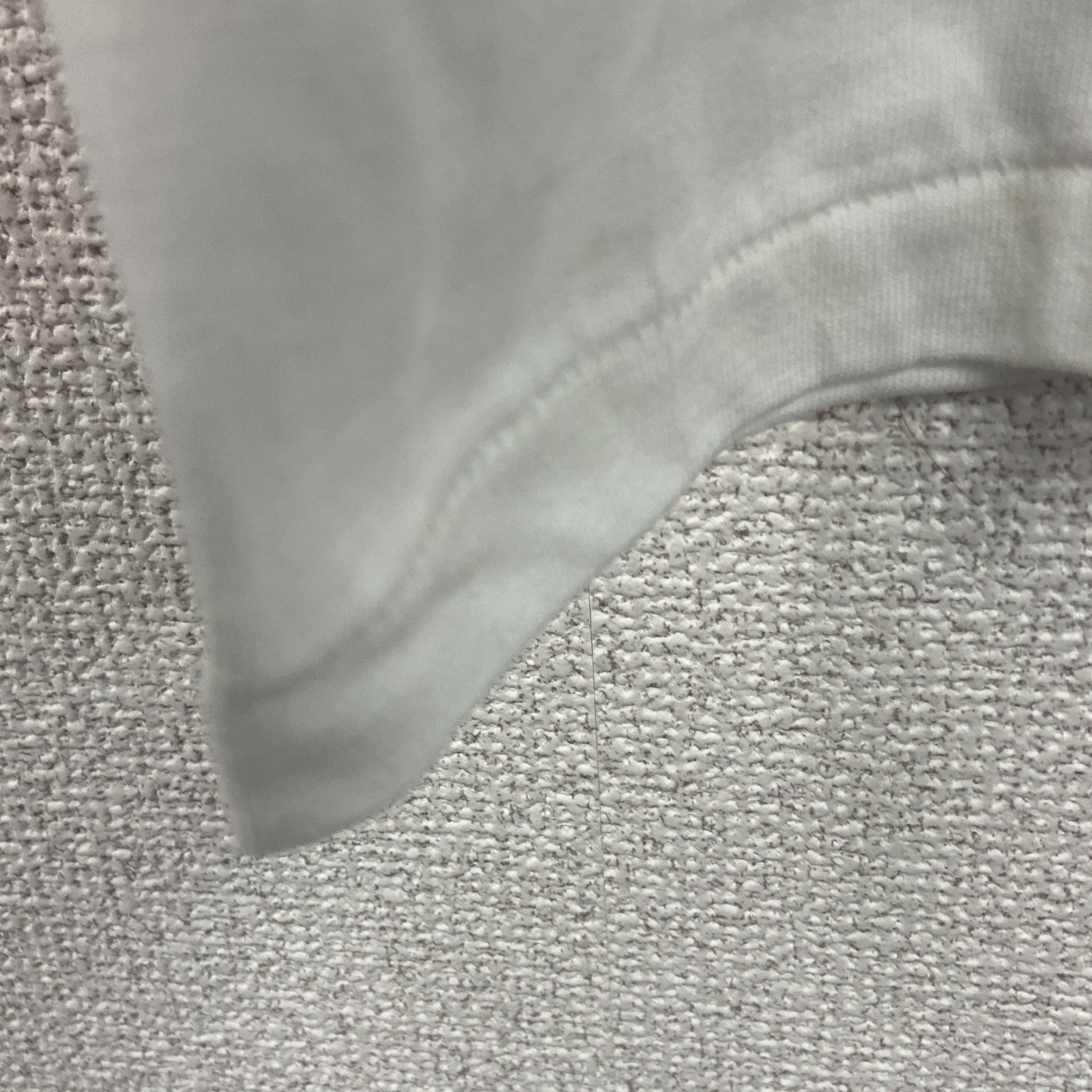 ～00s　Hanes　ヘインズ　半袖Tシャツ　シングルステッチ　by GINZA Q-TO　白　ホワイト　Lサイズ