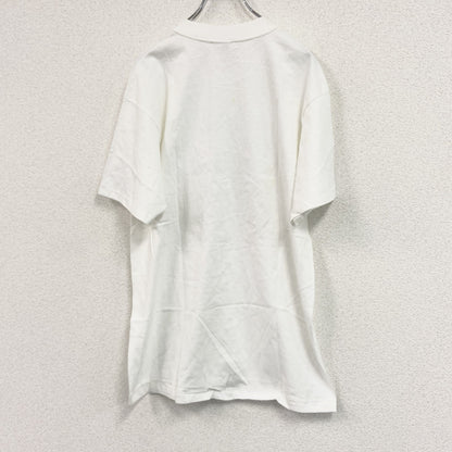 ～00s　Hanes　ヘインズ　半袖Tシャツ　シングルステッチ　by GINZA Q-TO　白　ホワイト　Lサイズ