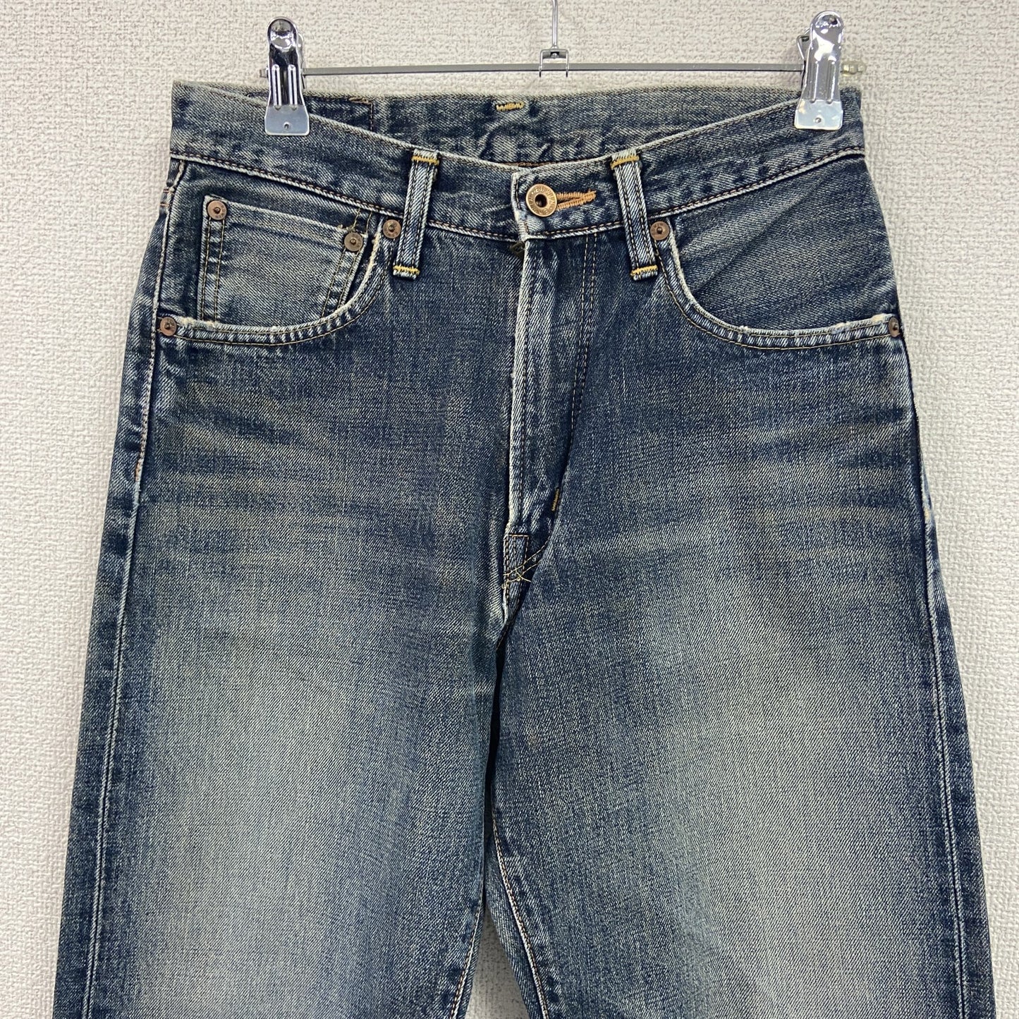 EDWIN　エドウィン　デニムパンツ/ジーンズ　ジップフライ　インディゴ　W28サイズ