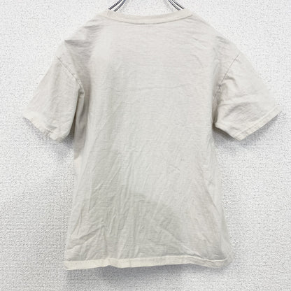 古着 used　進撃の巨人　半袖オリジナルアニメプリントTシャツ　エレン　カジュアルデザイン　クリーム色　レトロ　XLサイズ