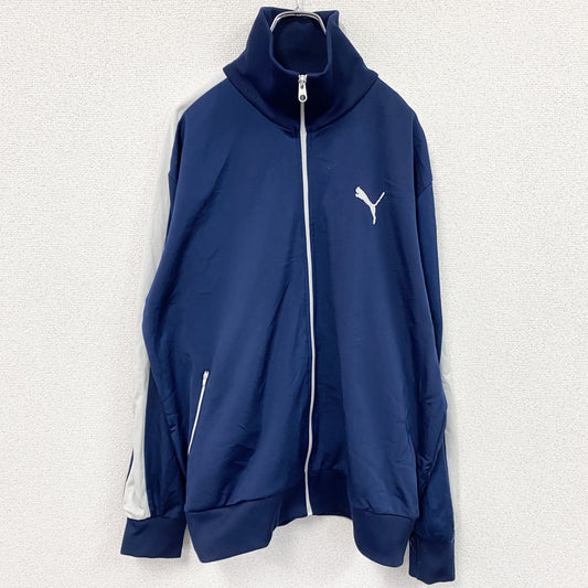 80s　PUMA　プーマ　Vlado Stenzel　トラックジャケット/ジャージ　ヴィンテージ　紺　ネイビー　GR.8サイズ