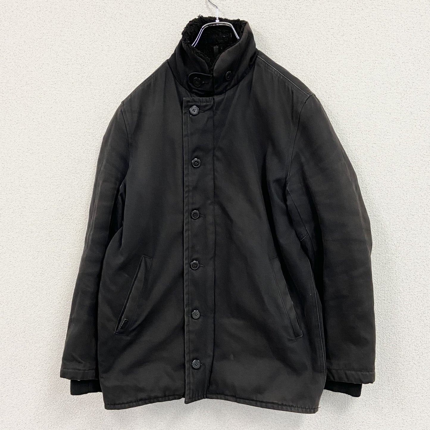 Brixton　ブリクストン　デッキジャケット　裏ボア　黒　ブラック　Mサイズ
