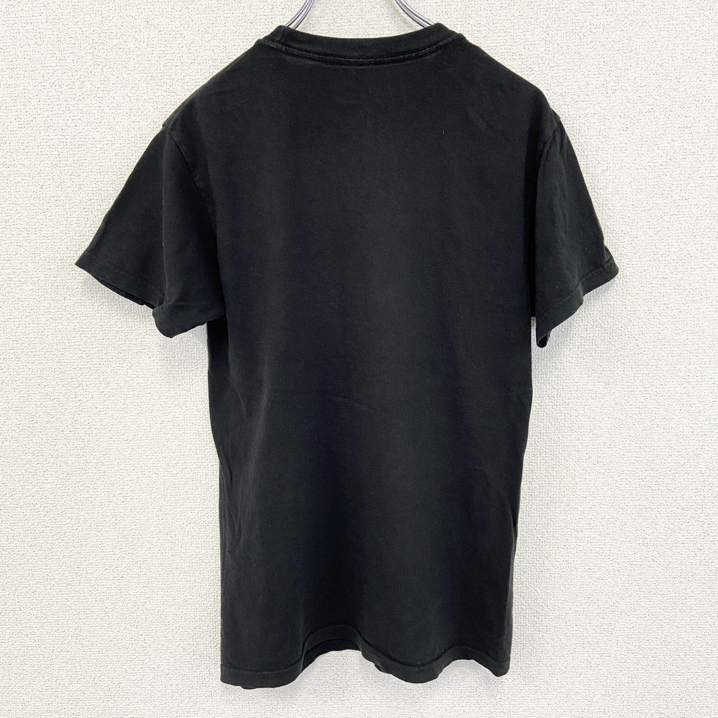 古着 used　半袖アニメプリントTシャツ　ナルト疾風伝　黒　ブラック　クルーネック　レトロデザイン　Sサイズ