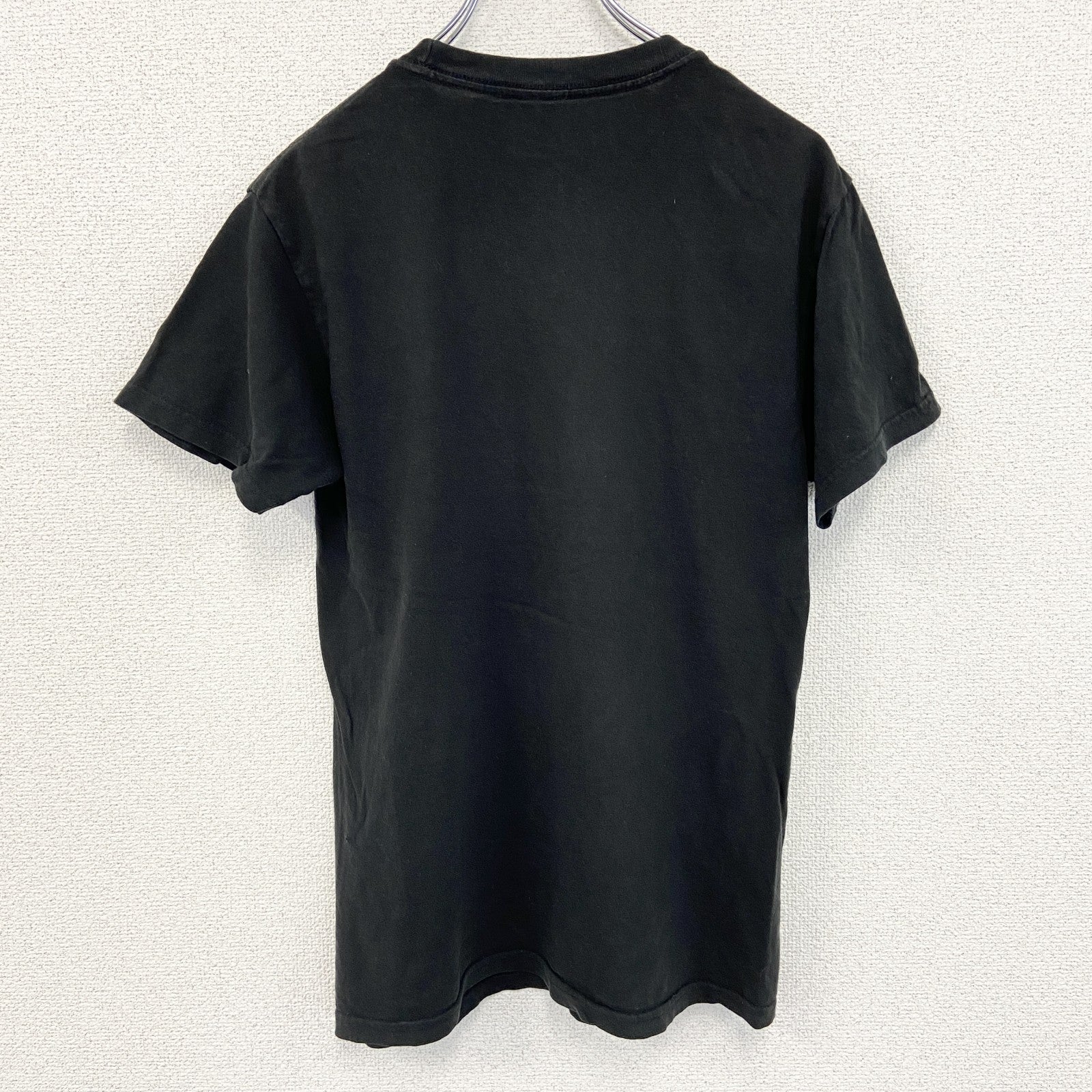 古着 used　半袖アニメプリントTシャツ　ナルト疾風伝　黒　ブラック　クルーネック　レトロデザイン　Sサイズ
