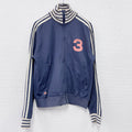00s　adidas　アディダス　トラックジャケット/ジャージ　ヴィンテージ　紺　ネイビー　Mサイズ