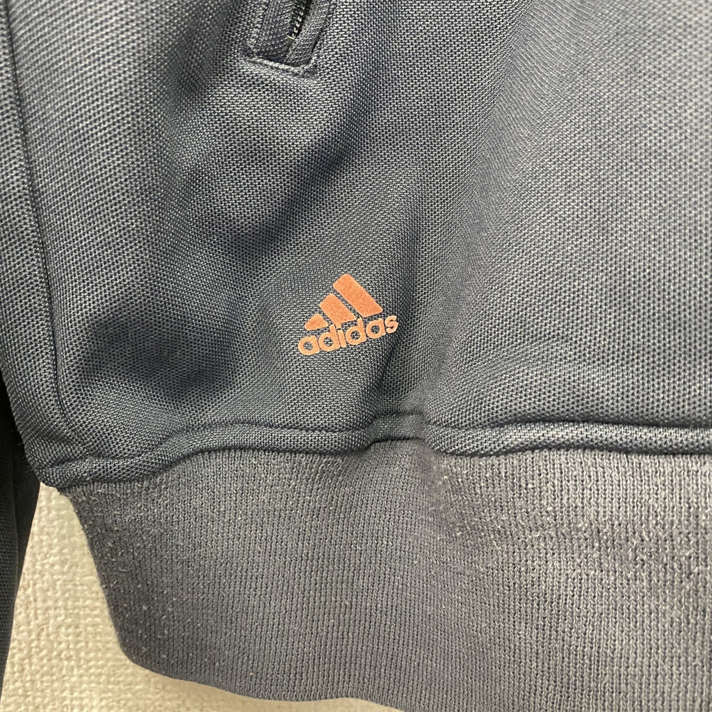 00s　adidas　アディダス　トラックジャケット/ジャージ　ヴィンテージ　紺　ネイビー　Mサイズ