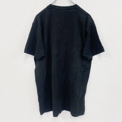 古着 used　半袖アニメプリントTシャツ　東京喰種　カネキ　金木研　黒　ブラック　クルーネック　レトロデザイン　Lサイズ