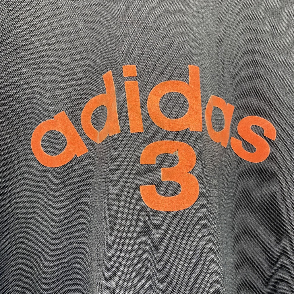 00s　adidas　アディダス　トラックジャケット/ジャージ　ヴィンテージ　紺　ネイビー　Mサイズ