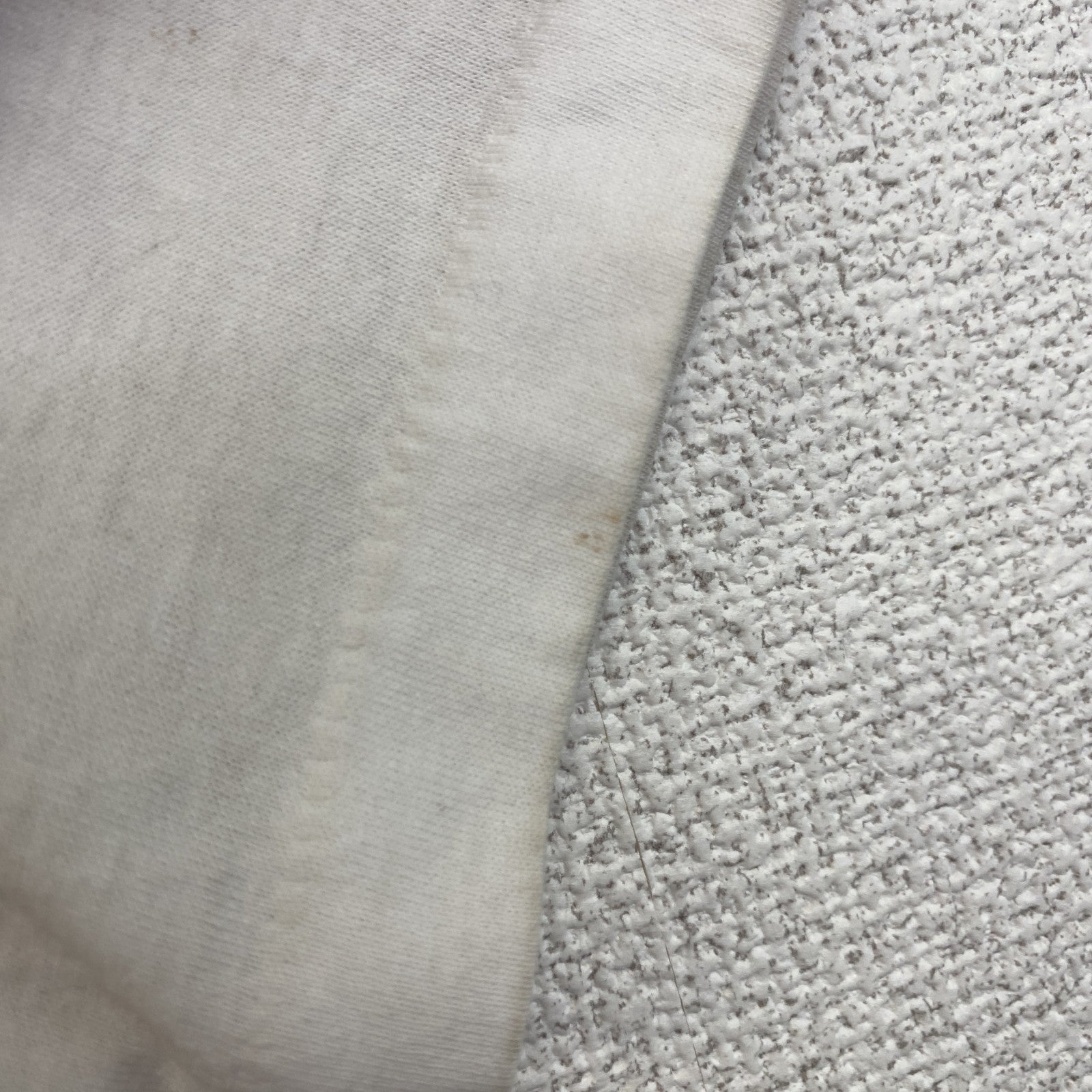 古着 used　FURUIT OF THE LOOM　半袖プリントTシャツ　US製　カジュアル　レトロ　クルーネック　白　Lサイズ