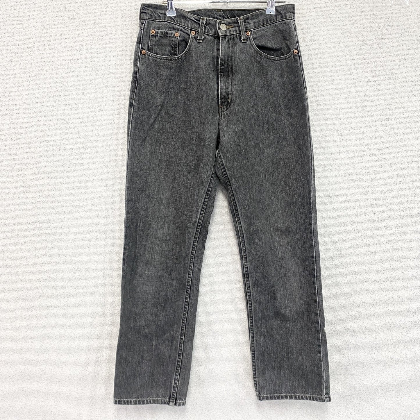 Levi’s　リーバイス　503　ブラックデニムパンツ/ジーンズ　ジップフライ　黒　ブラック　インディゴ　32サイズ