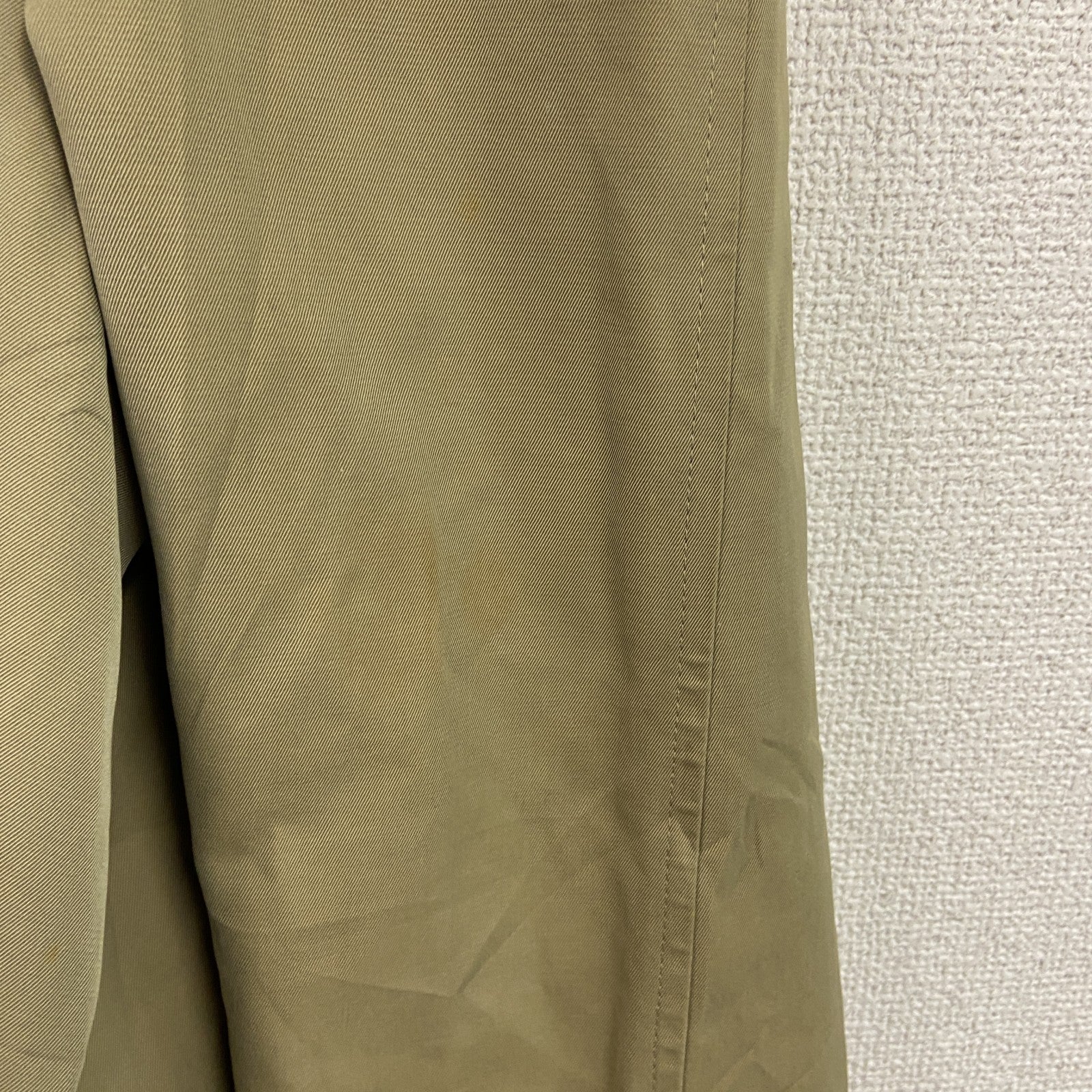 Aquascutum　アクアスキュータム　トレンチコート　比翼仕立て　ベージュ